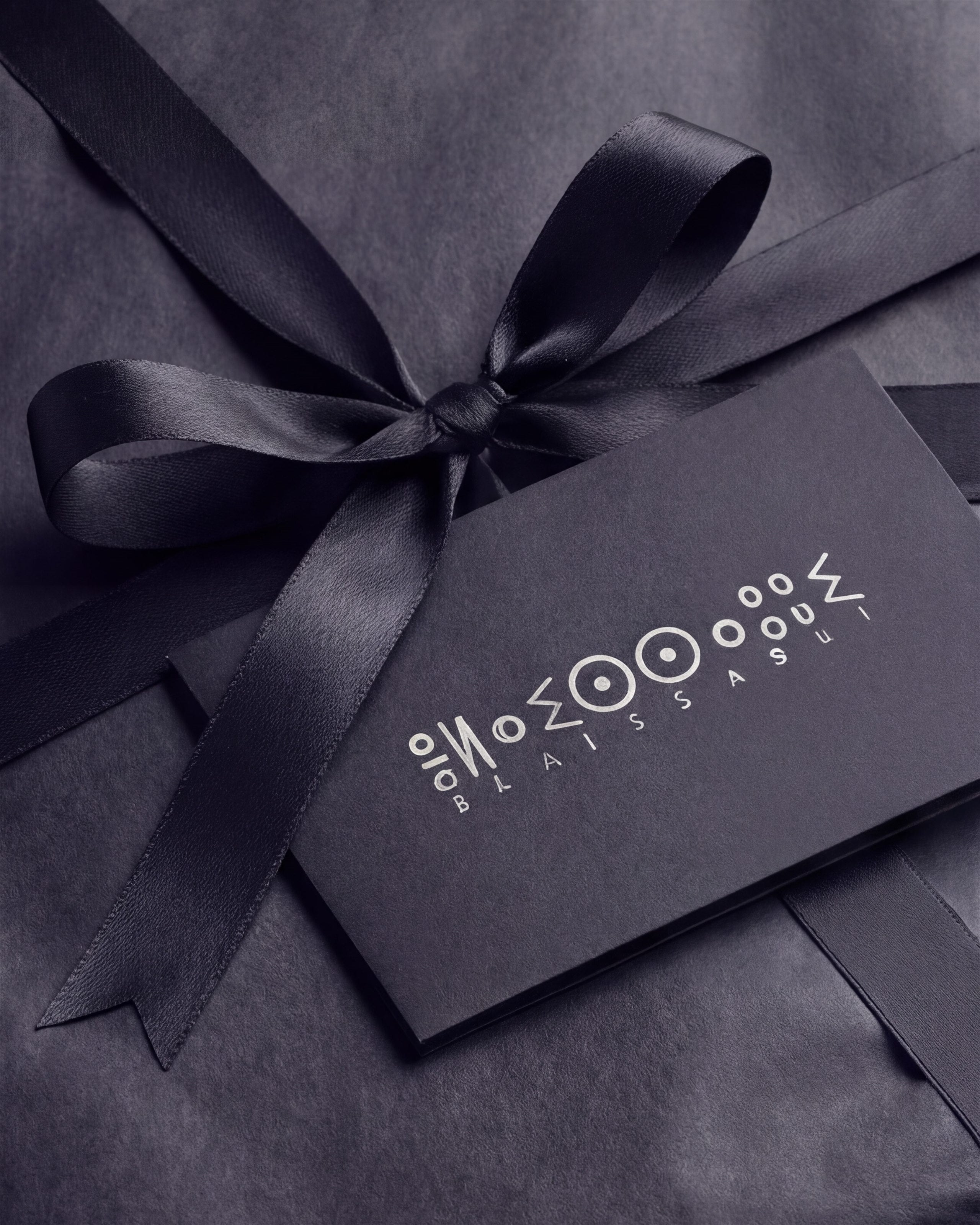 Wrapped package with House card detail